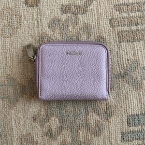 Prune Lavender Compact Wallet